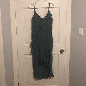 Teal Midi Dress